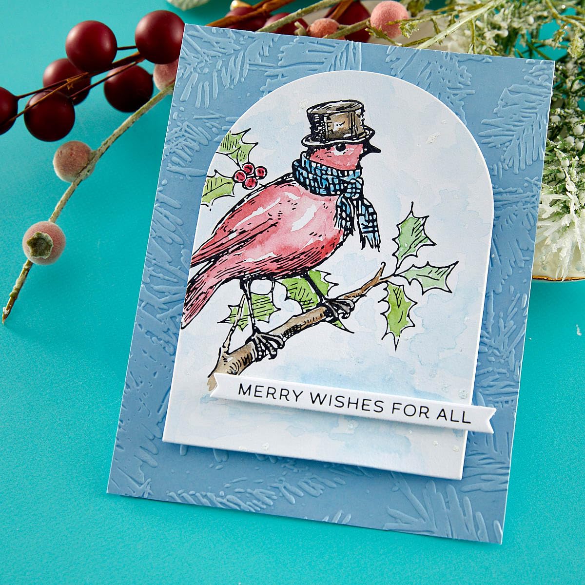 Spellbinders Joyeux Noel Pressa Piastra & Fustelle Set da The BetterPress Christmas Collection