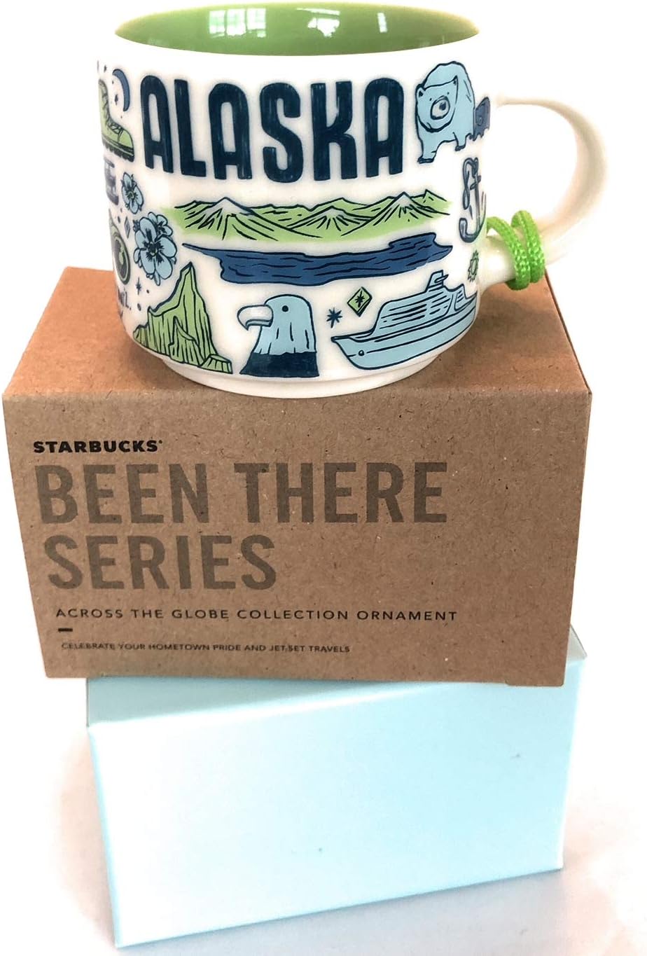 Starbucks ALASKA Been There Series Espresso Cup Ornament Demitasse Mug 2oz …