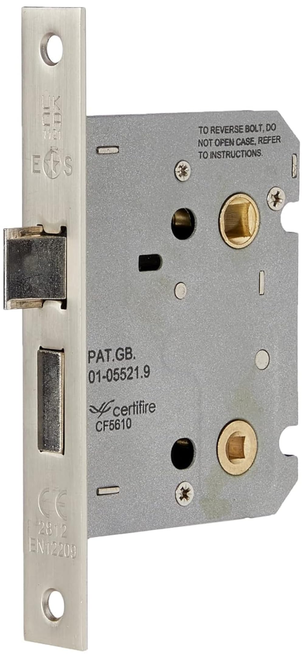 Ironmongery Solutions® EASI-T Bathroom – 76mm Residential Mortice Lock, Easy-to-Fit for Internal Doors