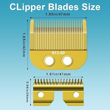 Medium Blade Replacement Compatible with oster Finisher Trimmer Model 59