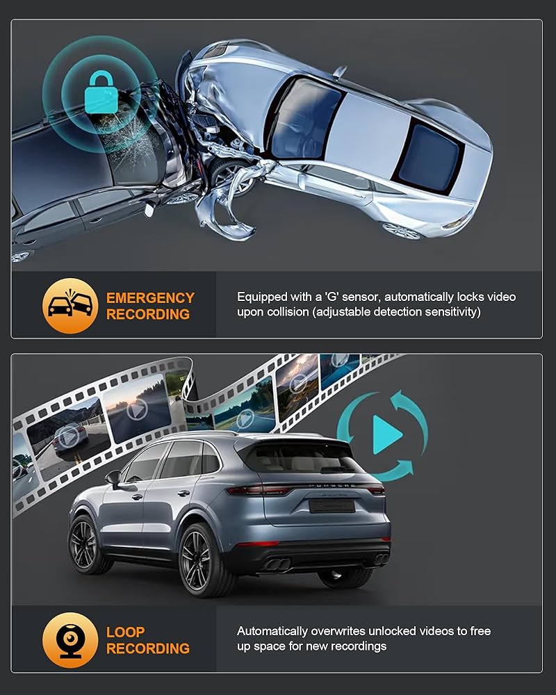 KQQ 2023最新型　4Kドライブレコーダー　新品 Amazon.co.jp: KQQ ドライブレコーダー ミラー型 4K 高画质 UHD