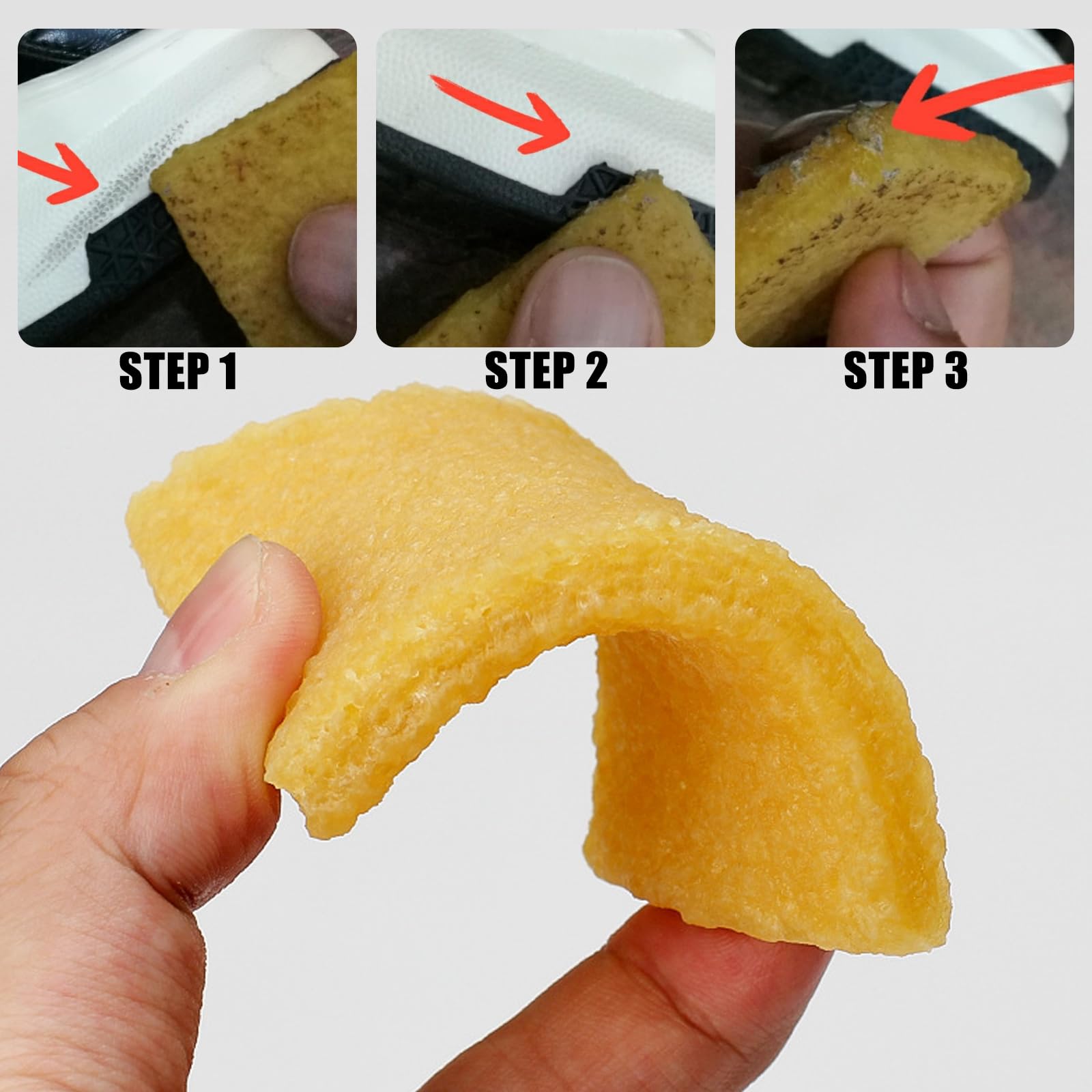 8 Gomas de Borrar de Goma,Adhesivo de Goma Duradero y Borrador de Residuos,Quitar la Cinta de Pegamento para Papel de Manualidades,Removedor de Adhesivo de Limpieza,Borrador de Pegamento