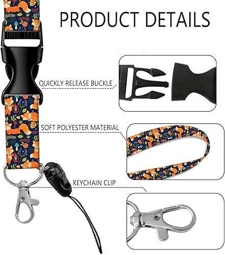 Miniatura 3 de BLOCIT - Soporte para tarjetas de identificación con cordón tarjetero para identificación de moda con cordones retráctiles, fibra suave, clip de