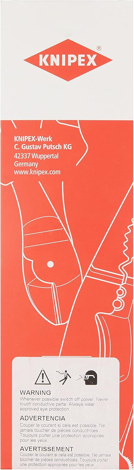 Featured Product KNIPEX Tools 98 62 02, Flat Nose Plastic Pliers 1000V Insulated Best Deal 🛒 KNIPEX Tools 98 62 02, Flat Nose Plastic Pliers 1000V Insulated