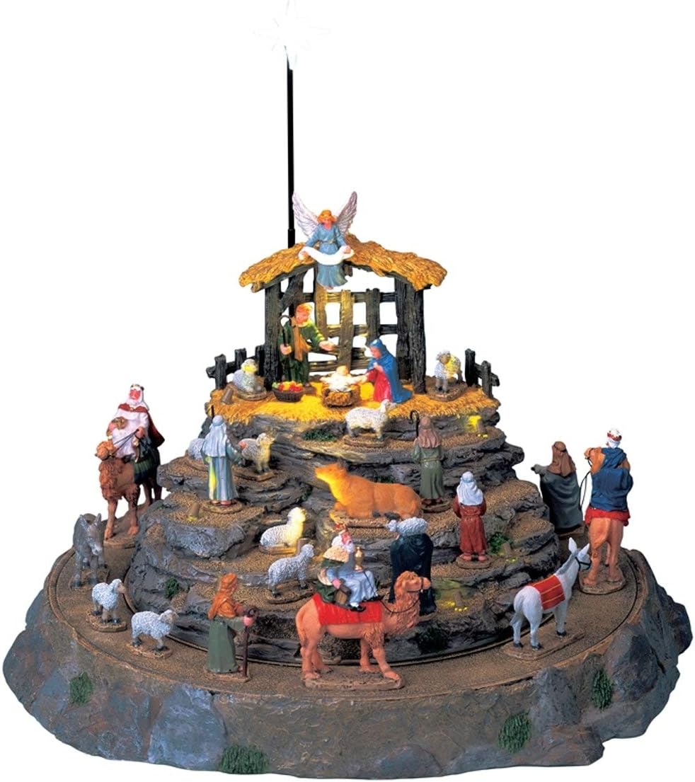Lemax Village Collection Nativity Scene with Adaptor # 74713