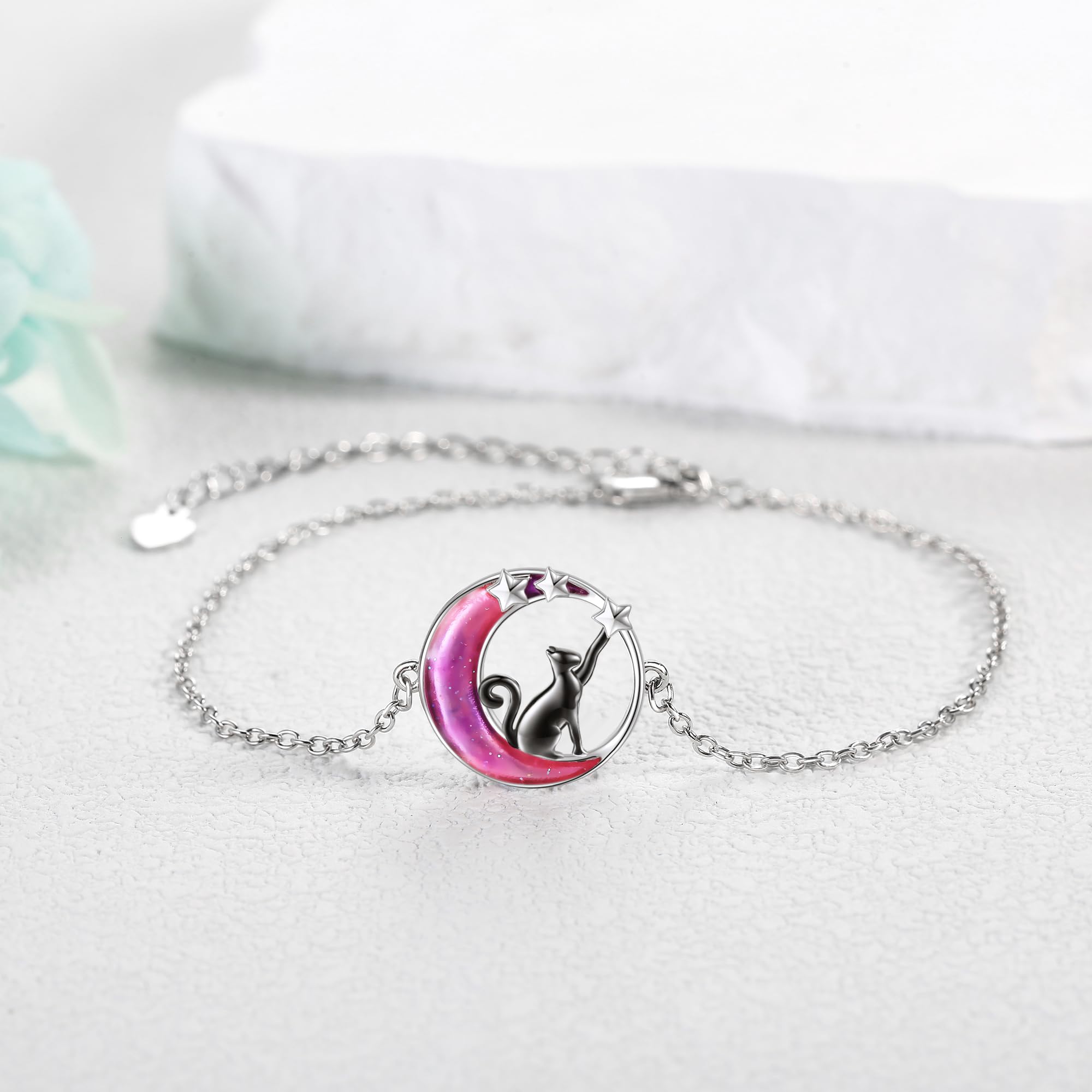 VONALA Cavigliera in argento Sterling 925, per donne e ragazze