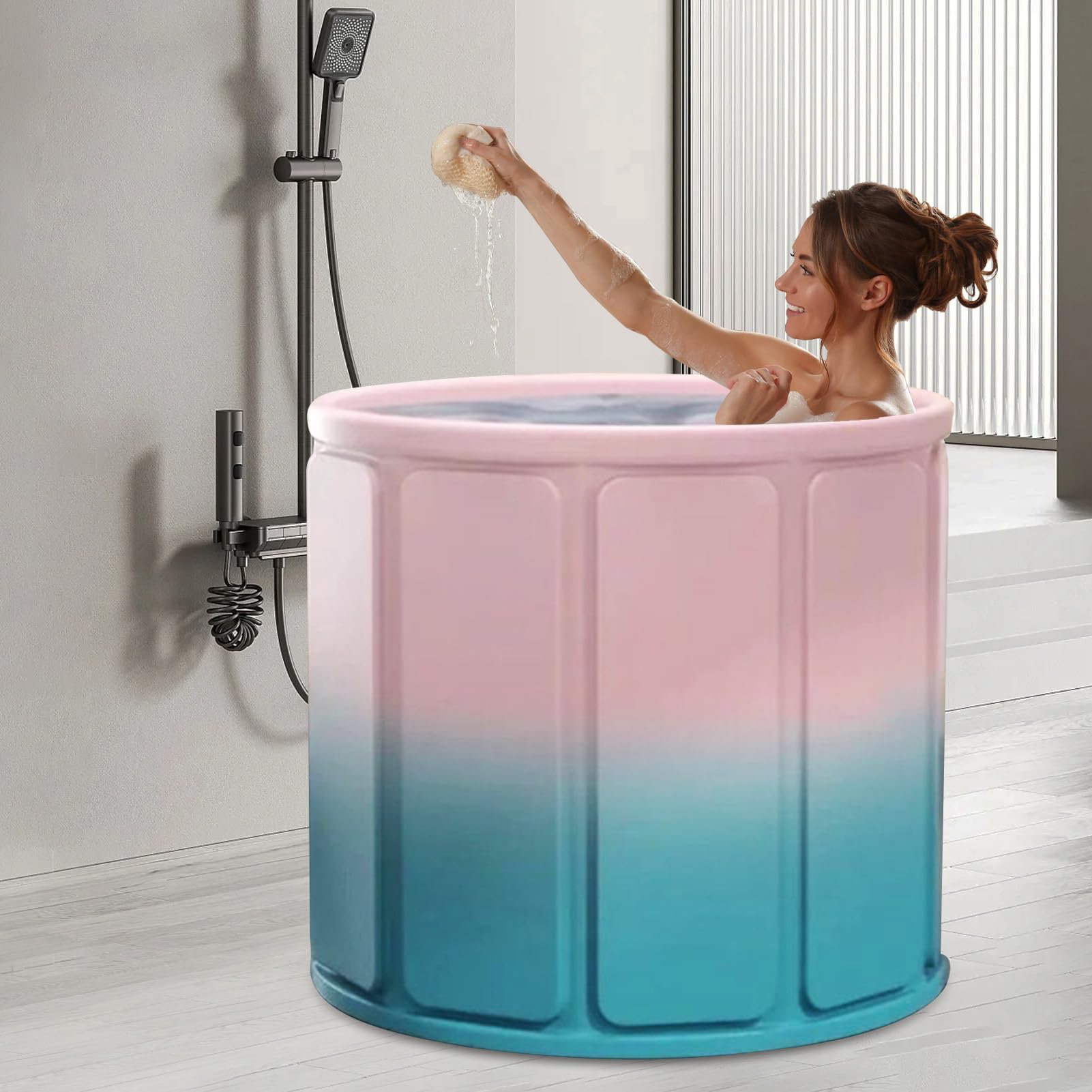 Vasca Da Bagno Pieghevole Vasca Per | Vasca Doccia Portatile Per Casa Bambini Adulti Viaggio Campeggio