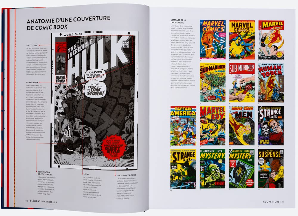 Marvel Une histoire de design: Conceptions graphiques et identité visuelle du plus grand éditeur de comics au monde