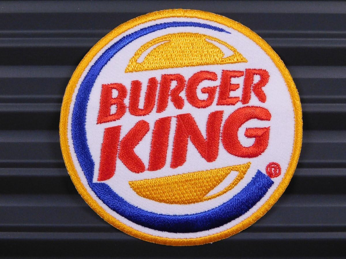 Amazon.co.jp: BURGER KINGバーガーキングアイロン刺繍ワッペン 