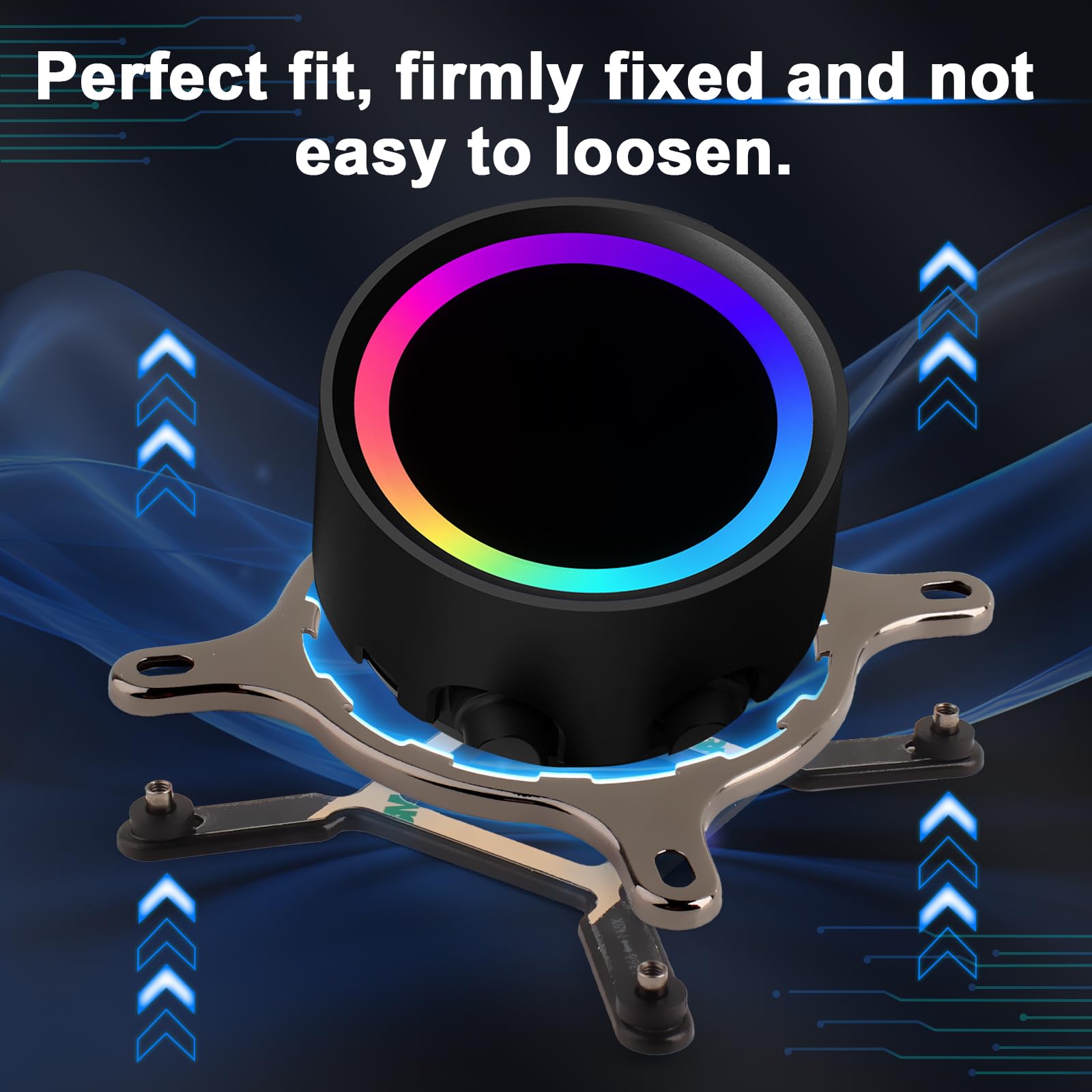 Amazon.co.jp: YHXMARSCAN CPUクーラーブラケット  NZXTクラーケンX41252536162637273シリーズZ536373シリーズクーラー用 鉄材 取付ブラケット  LGA1700 : パソコン・周辺機器