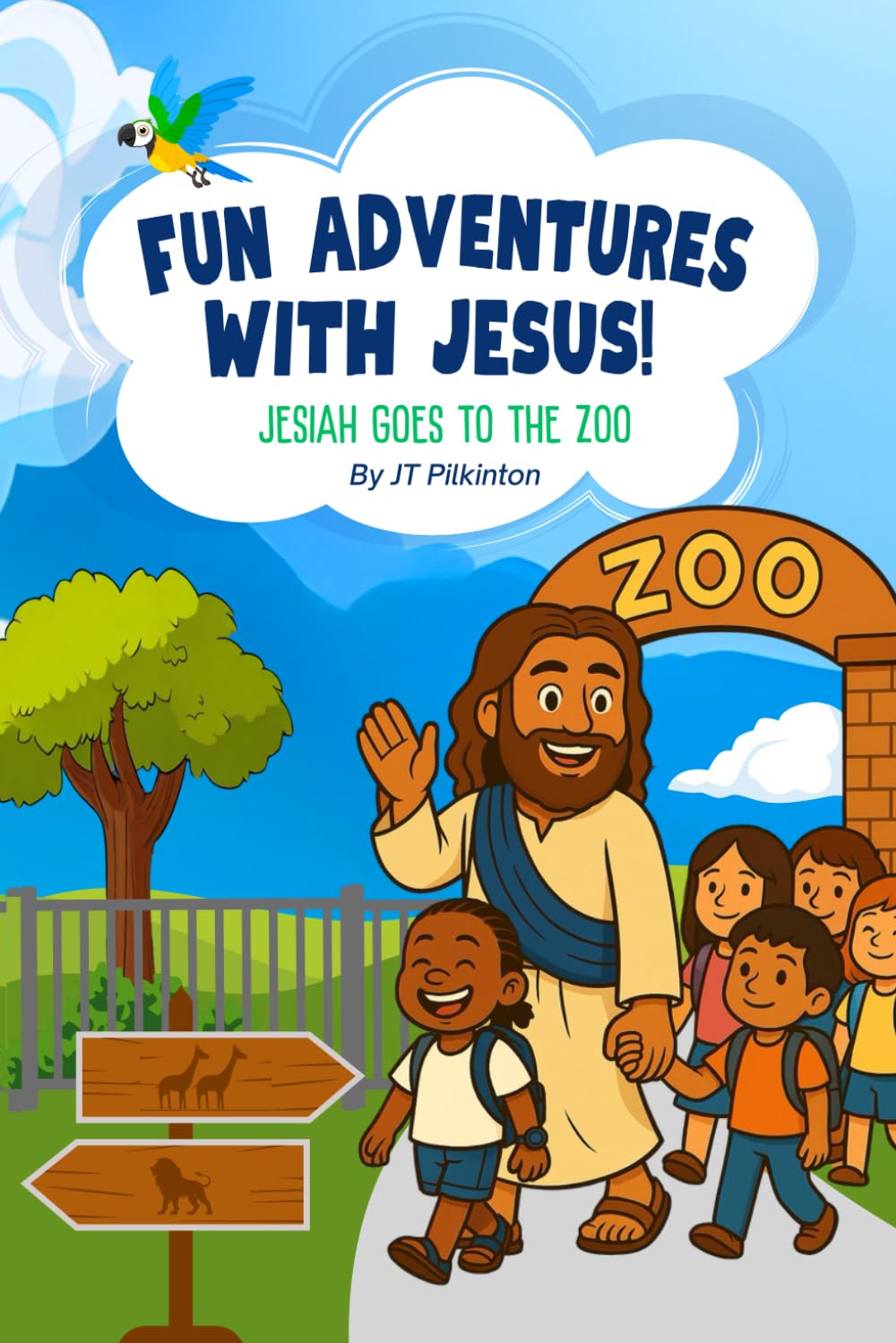 Fun adventures with Jesus!: Jesiah goes to the Zoo! (Christ for Kids - Children's Book Series)