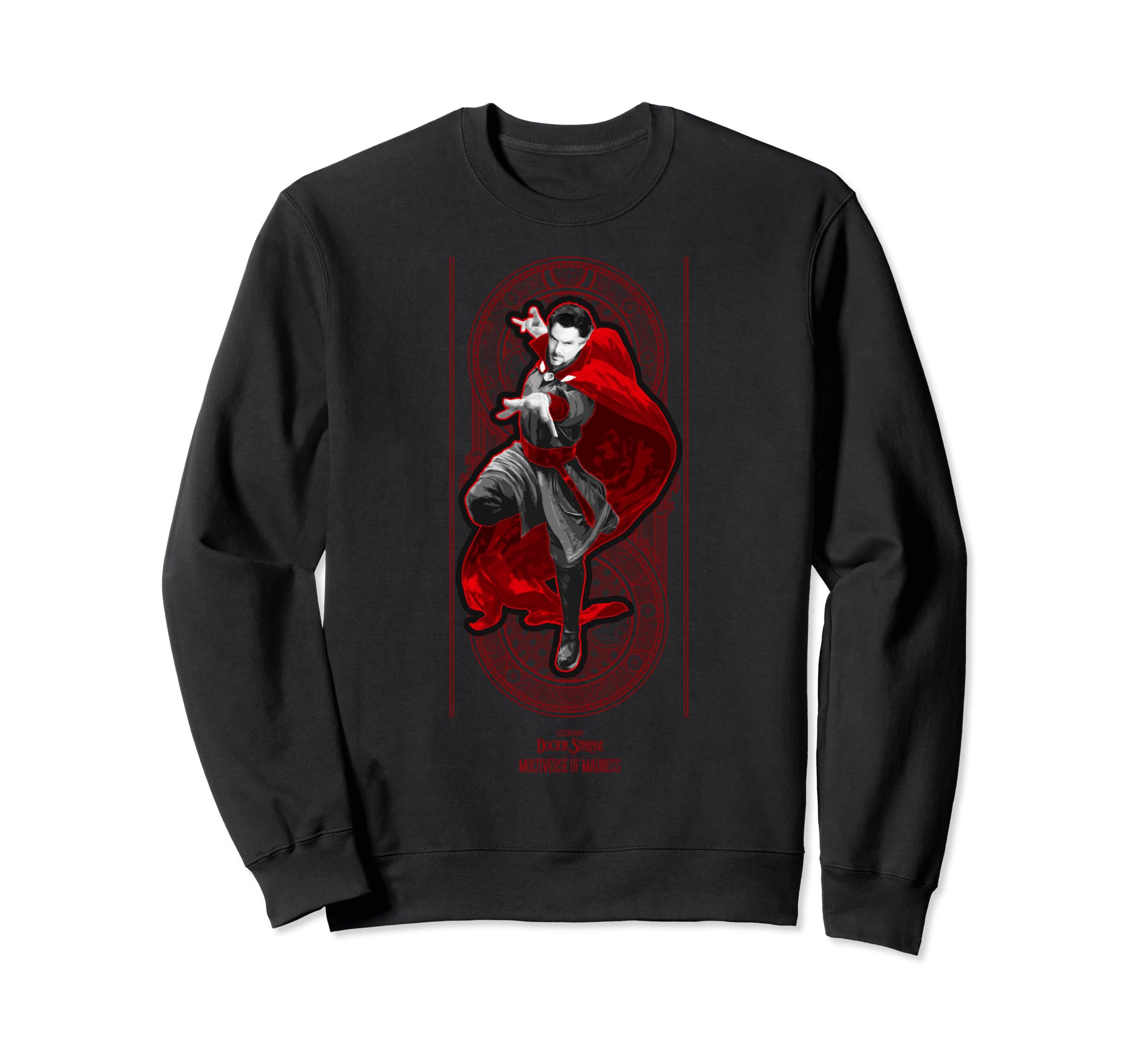 Sweatshirt Doctor Strange avec portrait graphique imprimé - 2