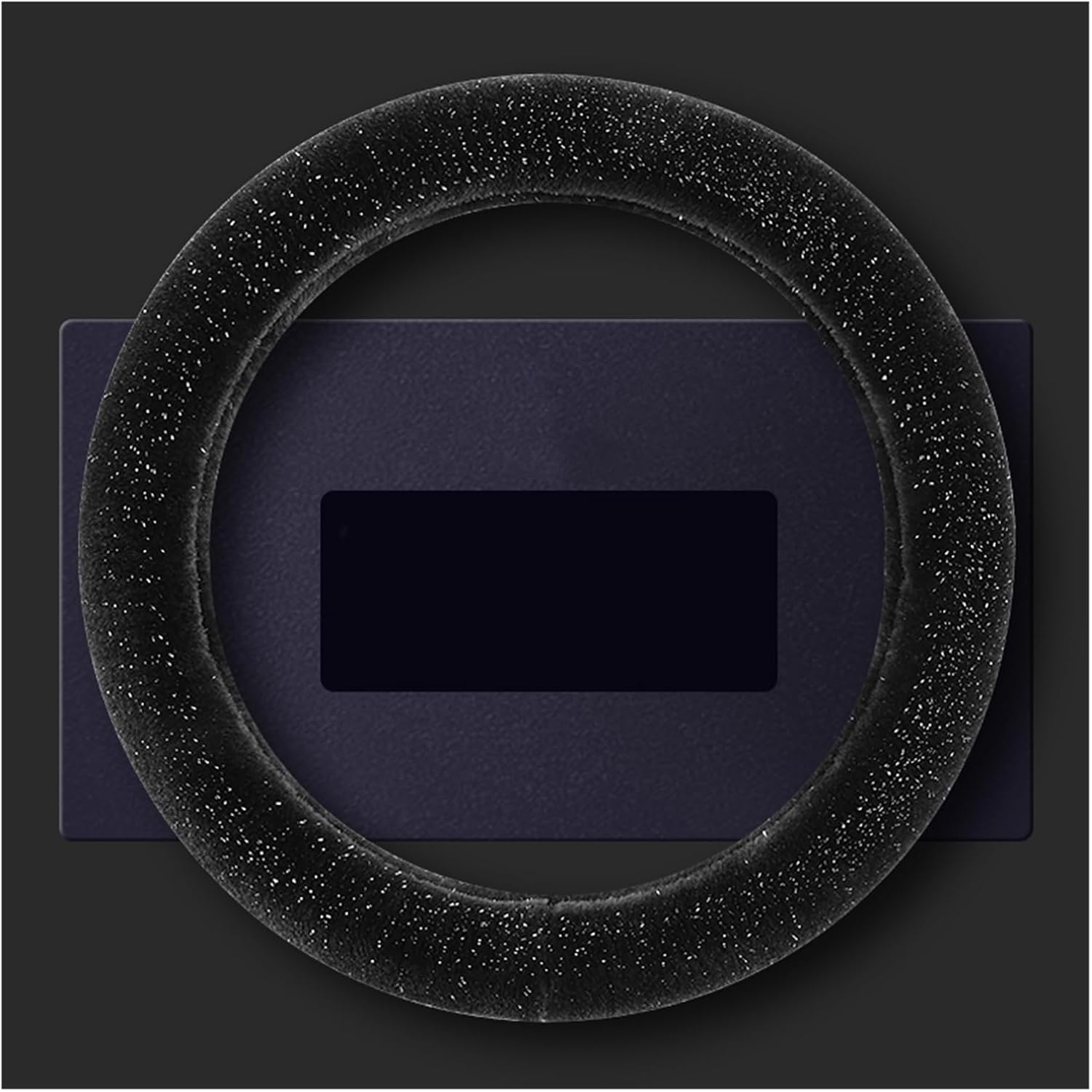 Car Steering Wheel Cover for Car Steering Wheel Cover Plush Car Decoration Soft and Comfortable Stylish and Generous (Color : 1#)
