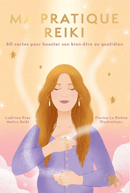 Portada de Ma pratique Reiki: 60 cartes pour booster son bien-être au quotidien