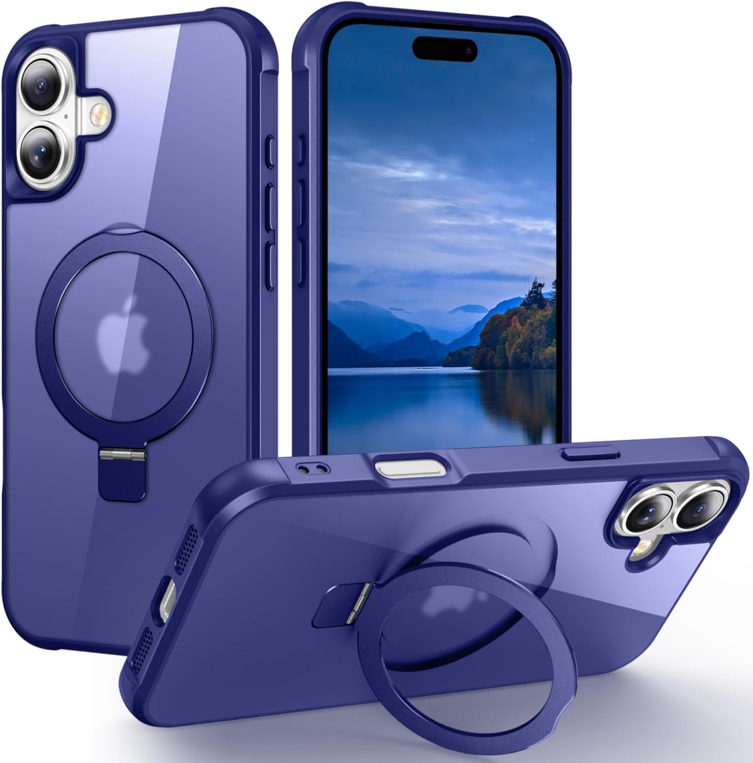 Hensione Invisible Ring for iPhone 16 Case