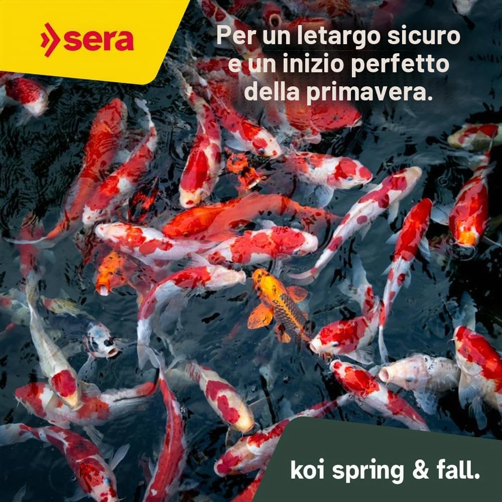 sera koi professional spring & fall 2,2 kg | mangime per Koi 2.200 g | facilmente digeribile