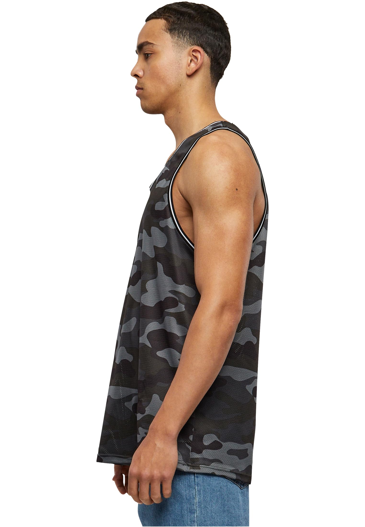 Urban Classics Herren Tb2065-camo Mesh Tanktop Unterhemd