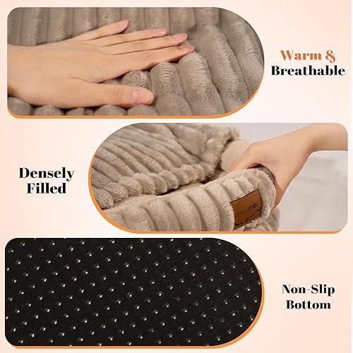 Miniatura 4 de CHEERPALS Cama tipo cueva para gatos de interior, cama redonda lavable para gatos, cama suave y esponjosa para mascotas, para gatitos, cachorros y