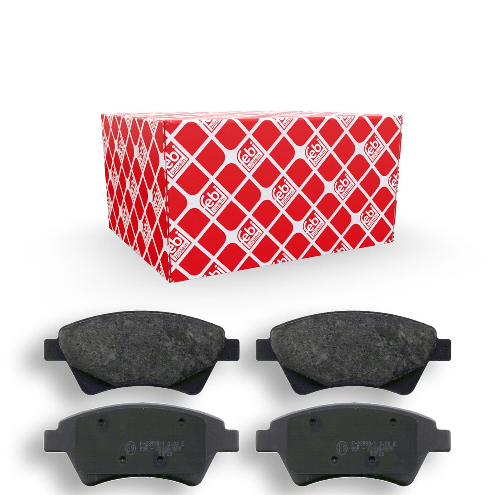 Brake Pads Set fits RENAULT MEGANE Mk2 2.0D Front 2005 M9R700 410601241R Febi