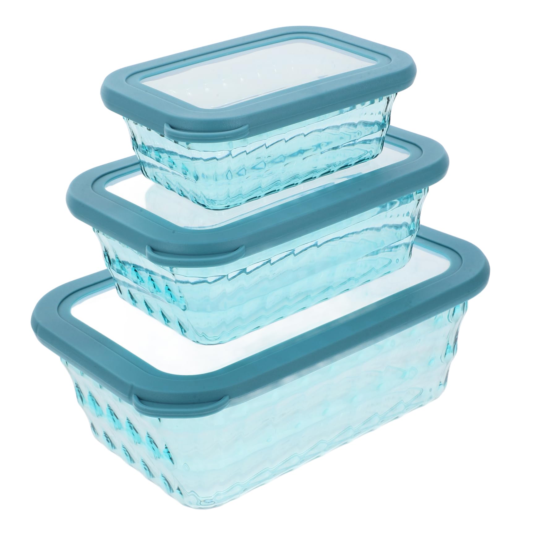 3 pezzi Contenitori Snack Box Organizzatore per Alimenti e Facile da per Frutta e Snack Set Pratico e Resistente