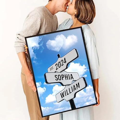 Vista 169 de Cartel de letras de canción de regalo personalizado para esposo, letras personalizadas y foto de pareja Wallart Letras de canciones de Wallart, arte