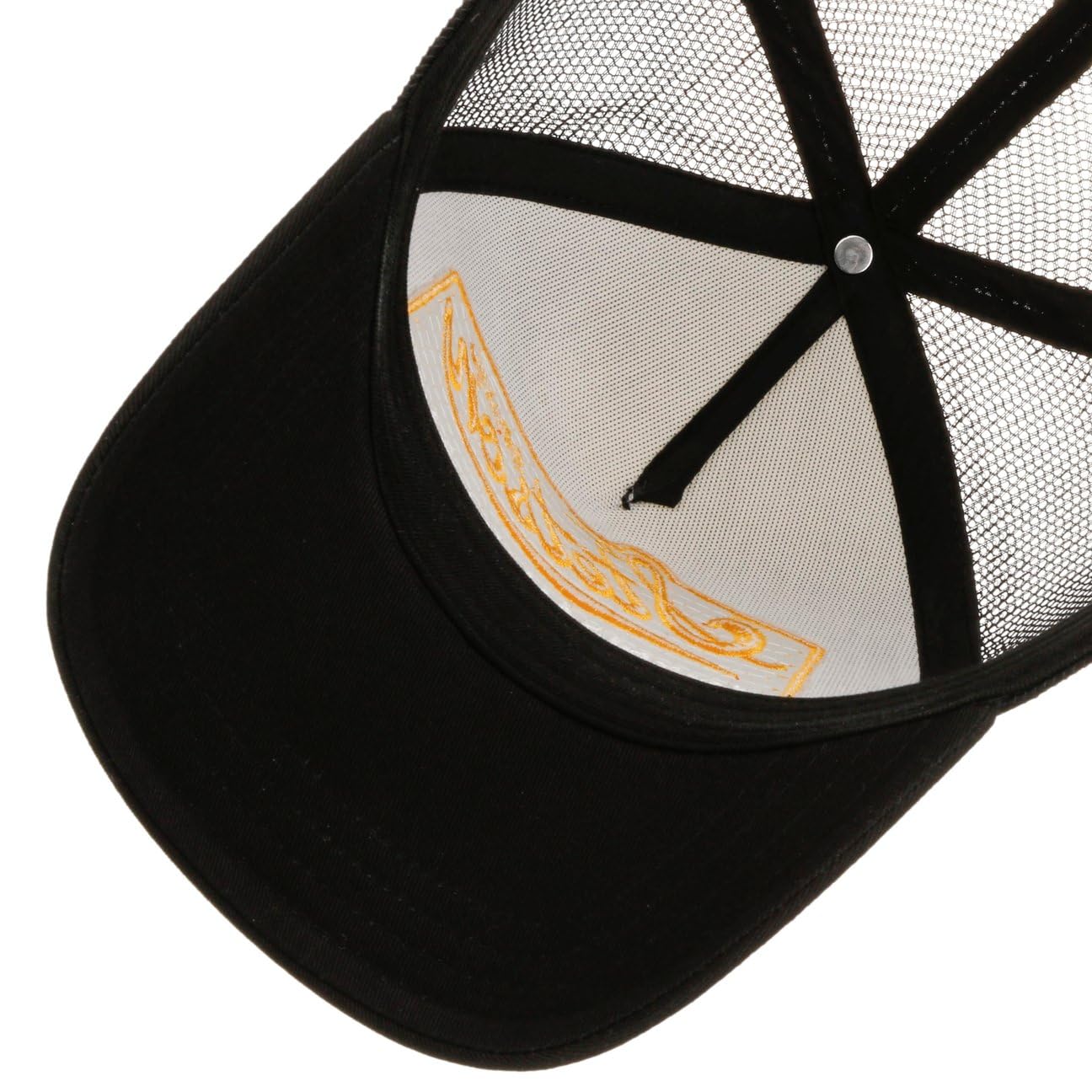 Stetson Czapka American Heritage TruckerKobiety/Mężczyźni - z meshu baseball cap snapback Snapback, daszkiem wiosna-lato jesień-zima Lato - One Size czarny