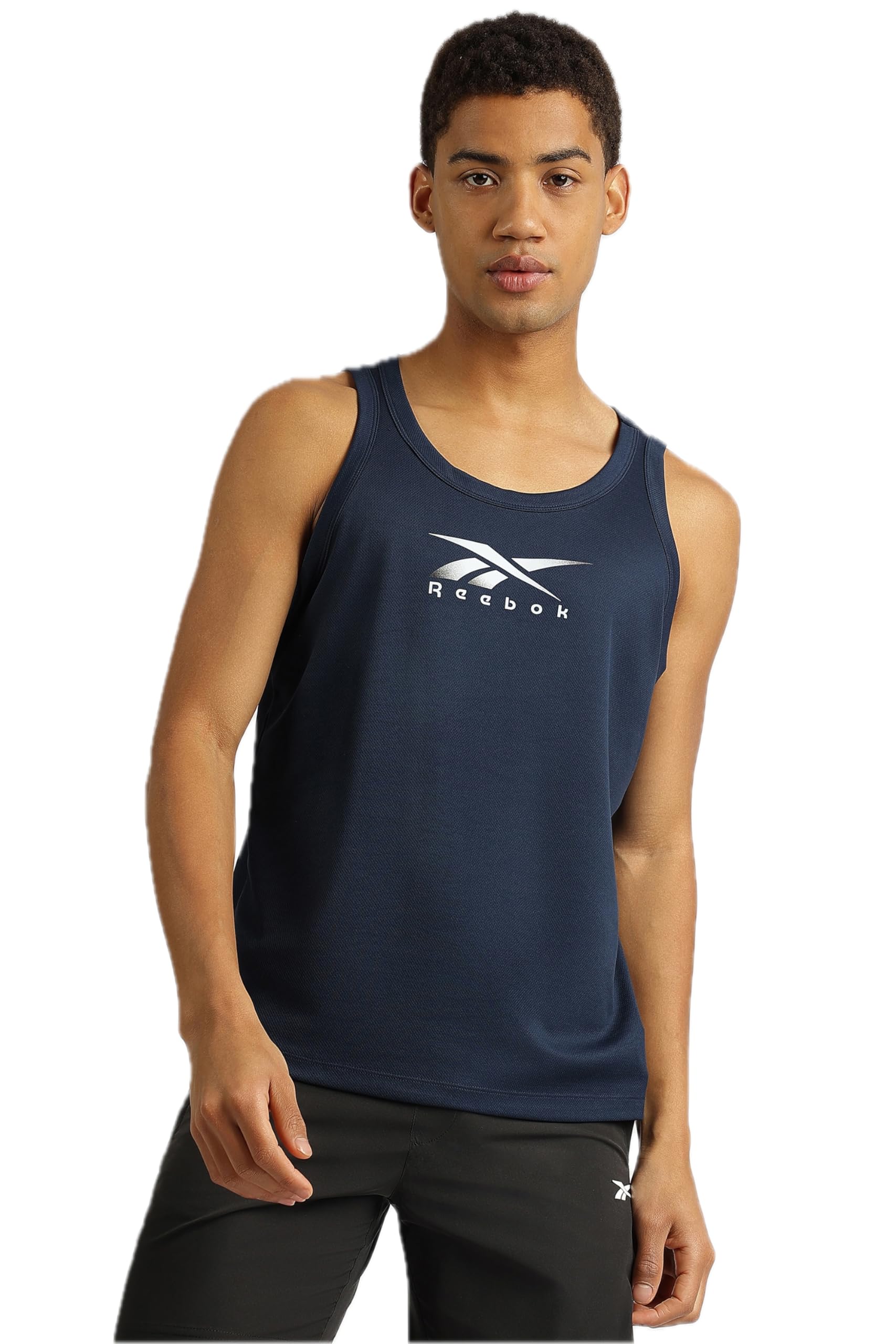 Reebok Men's Solid Regular Fit T-Shirt-image-30
