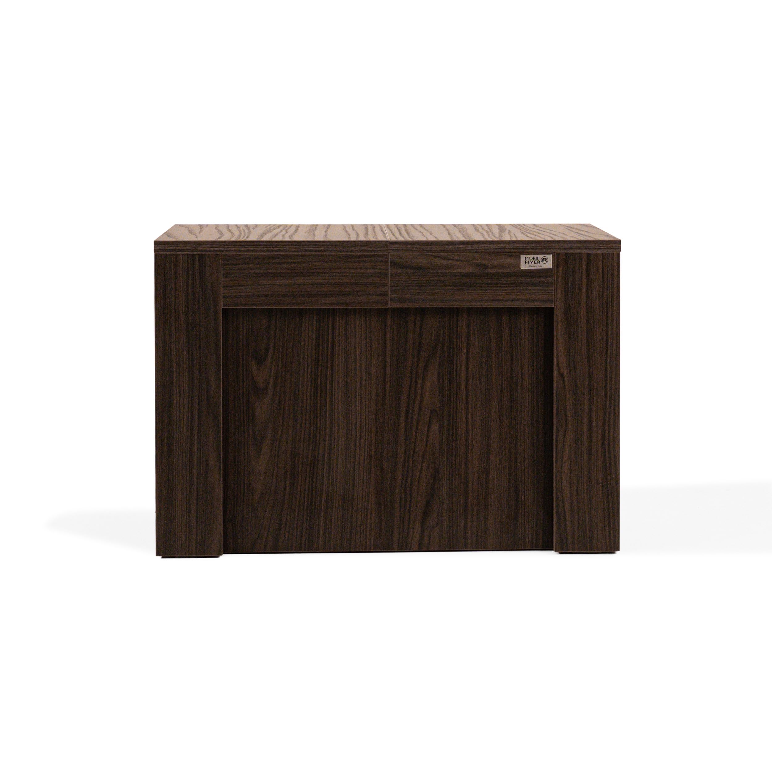 MOBILI FIVER, Ausziehbare Bank X 67,5(292) x35,6 cm, Nussbaum Dunkel