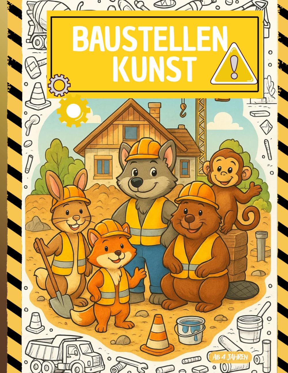 Baustellen Kunst: Ein Mal- und Lernbuch (LernMalKunst)