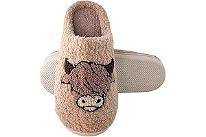 Plush Highland Cow Slippers: The Ultimate Cozy Companion for Your Feet
