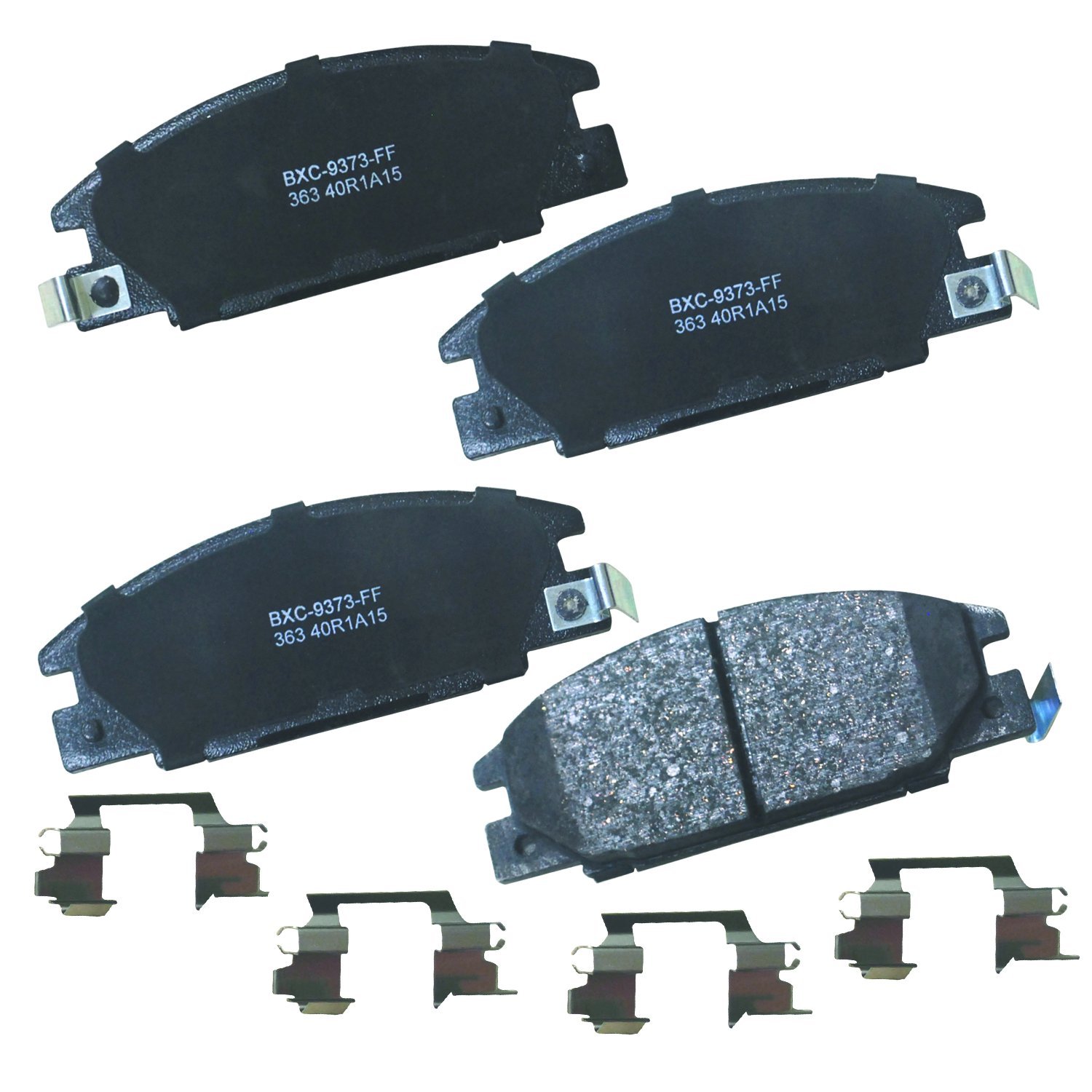 Bendix Premium SBC363 Ceramic Front Brake Pads for Chevrolet LUV 2005-1997, Honda Passport 1996-1994, Isuzu Amigo 1994-1989, Pickup 1995-1988, Rodeo 1995-1991, Trooper 1991-1987