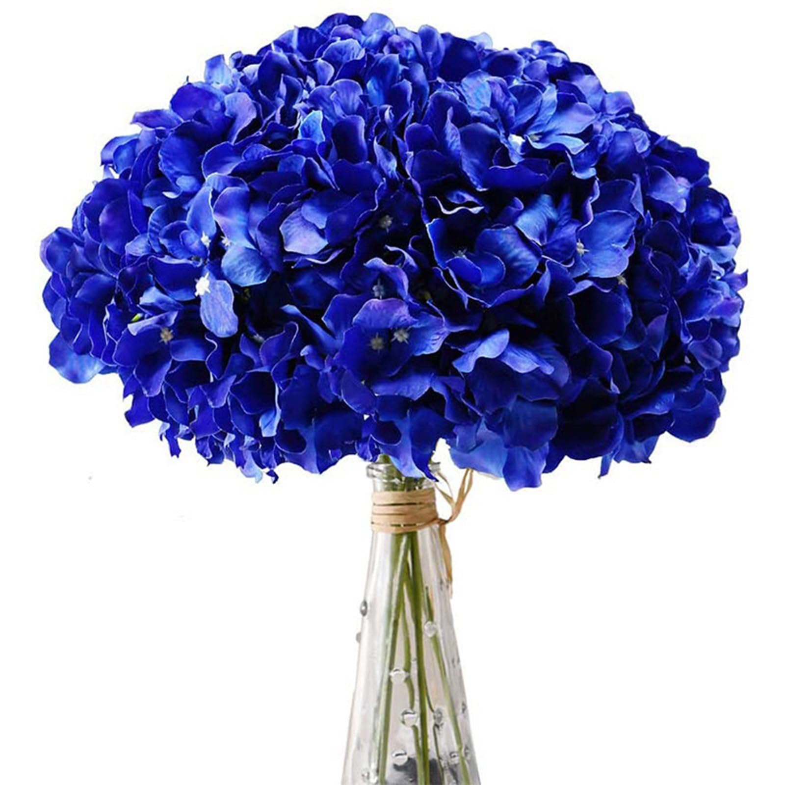 Bbajszx 20PCS Artificial Hortensia Flower Bridal Bouquet for Wedding Ceremonies Centerpiece Decoration Flower Arrangement Wedding Flowers