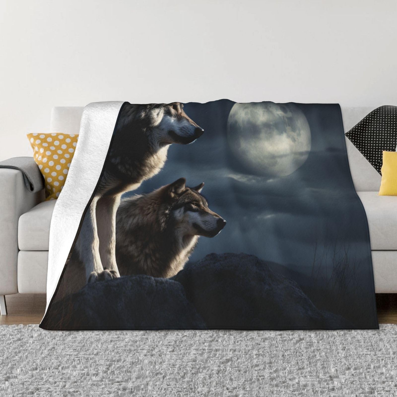 Couverture chaude et légère en flanelle de microfibre douce