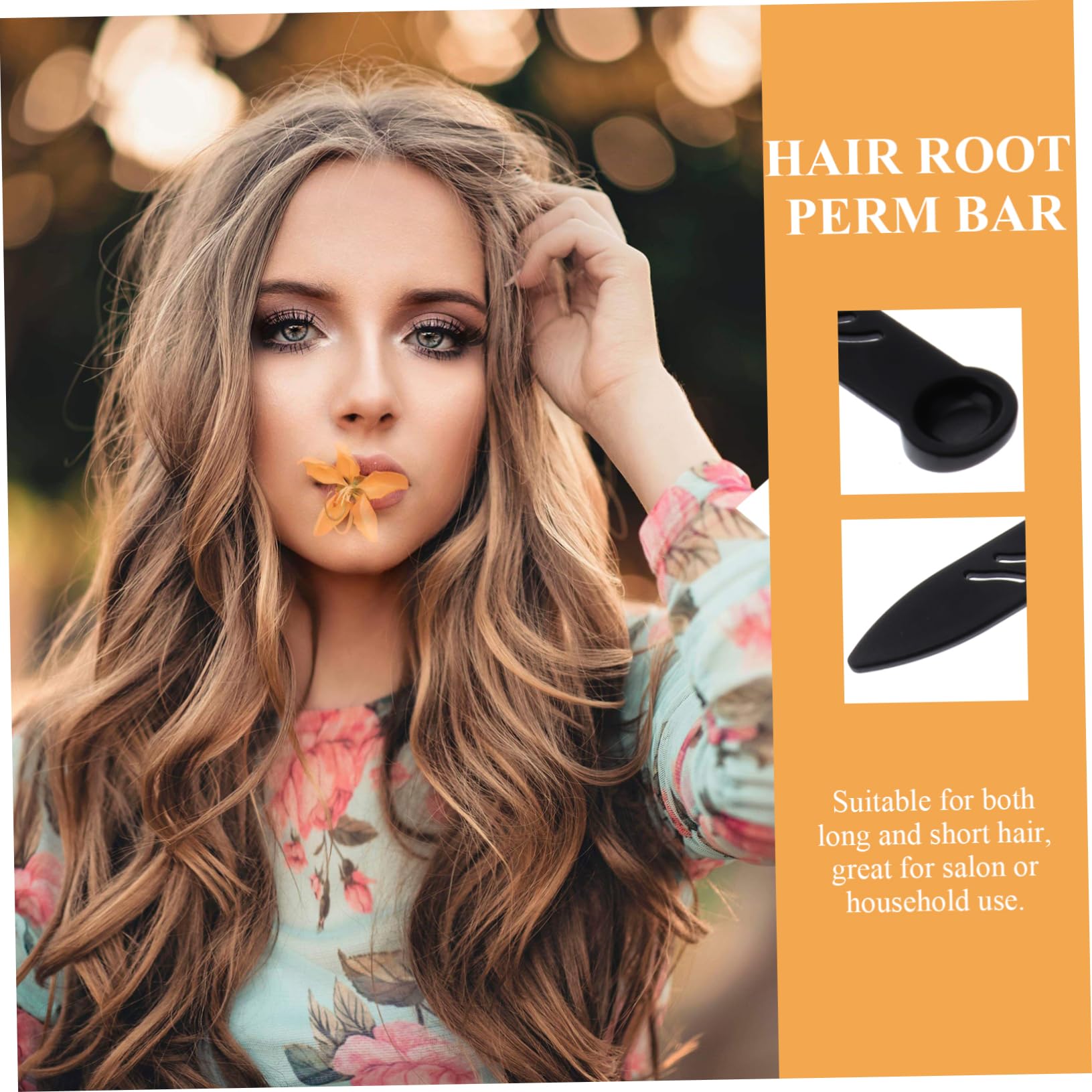 Beavorty 20pcs Perm Rod Hairdressing Tool Hair Curling Roller Hair Root Perm Bar Hair Roots Hair Curler