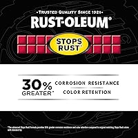 Vista 7 de Rust-Oleum 376906 Stops Rust Custom Spray 5-in-1 Spray Paint, 12 oz, Gloss Tuscan Sun, (Pack of 1)