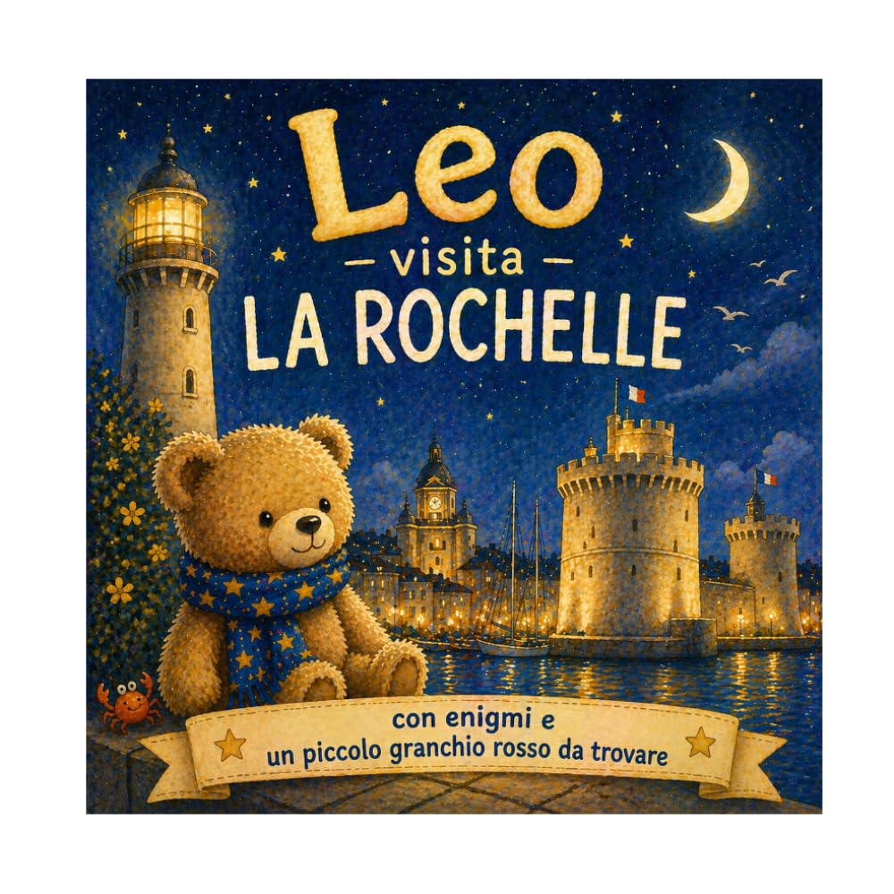 Leo a La Rochelle: N°7 - Una giornata piena di scoperte in riva all'oceano (Leo l’orsacchiotto visita la Francia)