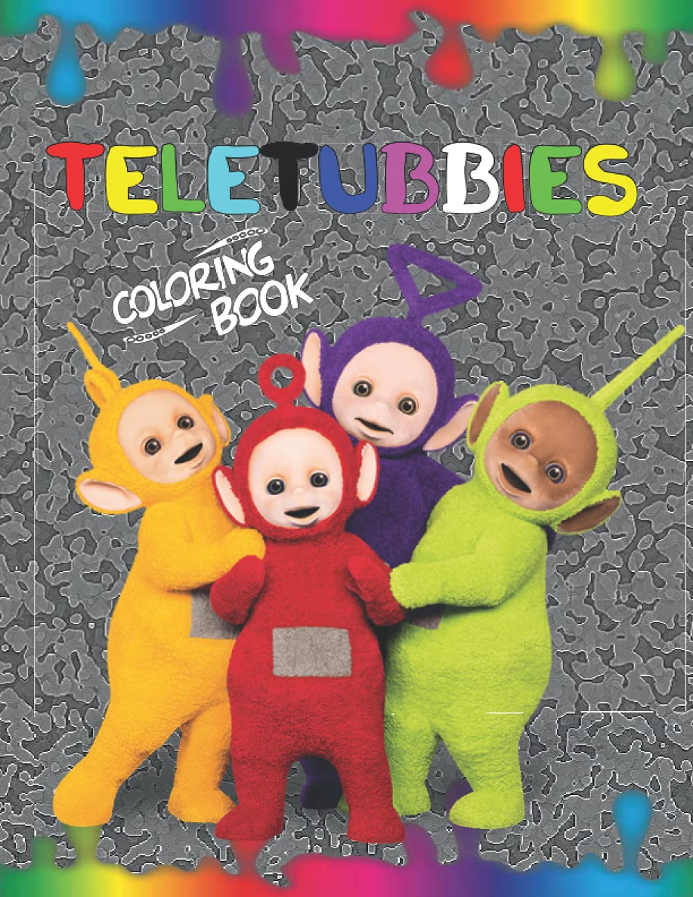 Buy Teletubbies Coloring Book 30+ GIANT Fun Pages with Premium outline