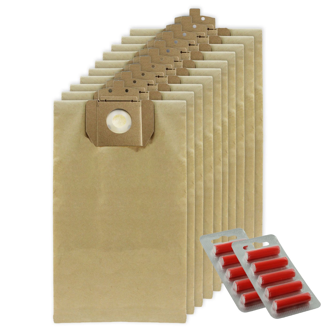 Sacchetti Per Aspirapolvere Hitachi QB35E - Confezione Da 15 Con Deodoranti - Spares2go, Forti E Con Gomma Tenuta