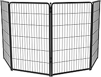 Vista 77 de FXW Homeplus Unleashed Corralito para Perros de Interior - Juego Sin Estrés y Seguro, Resistente de 40 Pulgadas 6 Paneles Corralito para Perros Negro