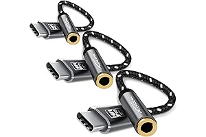 3.5mm Headphone Jack Adapter for iPhone 15, Meizu DAC Hi-Fi Sound Quality