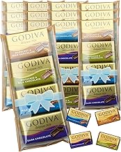 GODIVA Chocolate Individually Wrapped Gift 10-Piece Set for Scattering, Neapolitan Chocolate, White Day Petit Gift, Popular, In-law Chocolate, Assorted, Cute, Gift Wrapping, Candy (Ribbon Blue, Mini)