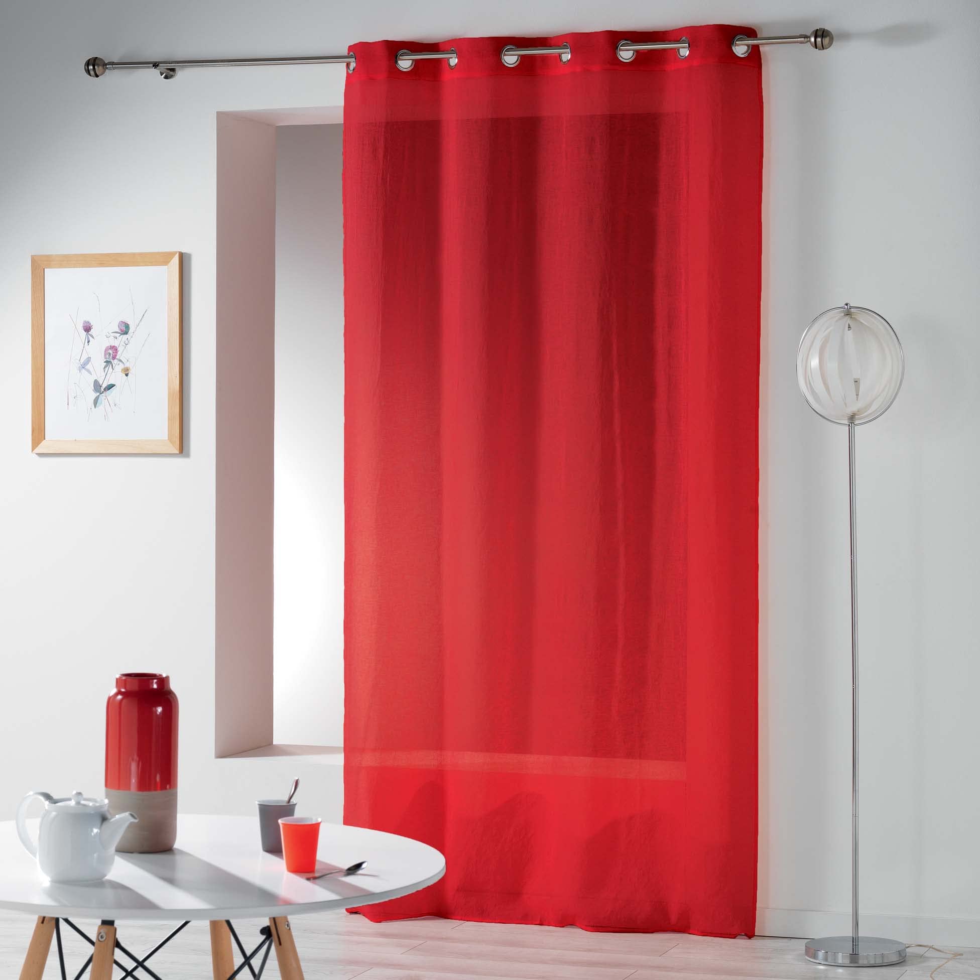 TG. 280x140x0.1 cm) Douceur d' interno Telma Pannello a occhielli