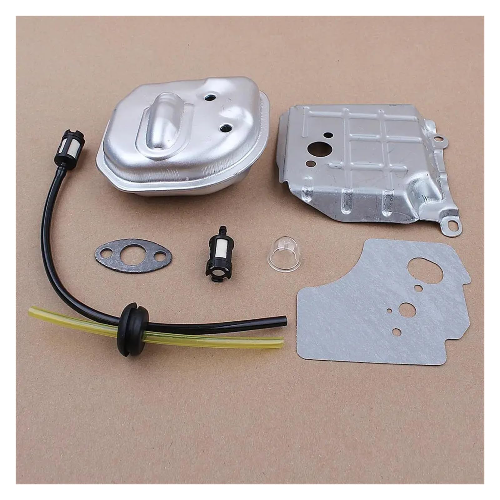 Guarnizione isolante del silenziatore di scarico for motore del decespugliatore e tosaerba GX35 GX35NT HHT35S UMK435