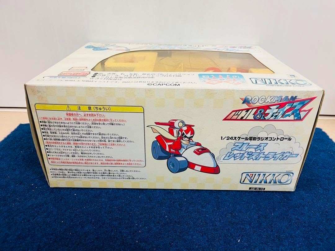 新品未使用】ロックマン ラジコン ブルース レッドストライカー レトロ