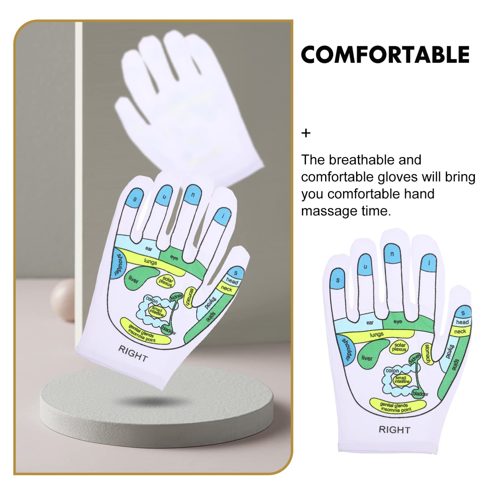handreflexzonen handschuhe 1 Paar Akupressur Reflexzonen-Handschuhe, Fußmassage-Handschuhe, Tutorial Reflexzonen-Handschuhe, Massage und Hydration der Hände für Handmassage, Anfänger Acupoint Massage Tools Drogerie & Körperpflege Autumn Winter Spring Model:Drifter 2.0 NEO TOOLS Premium Arbeitshandschuhe,