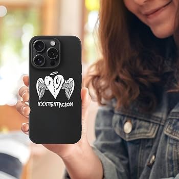 ❤未使用❤iPhone15Pro　6.1インチ　ケース　ブラック Amazon.co.jp: XXXテンタシオン XXXTentacion Broken Heart