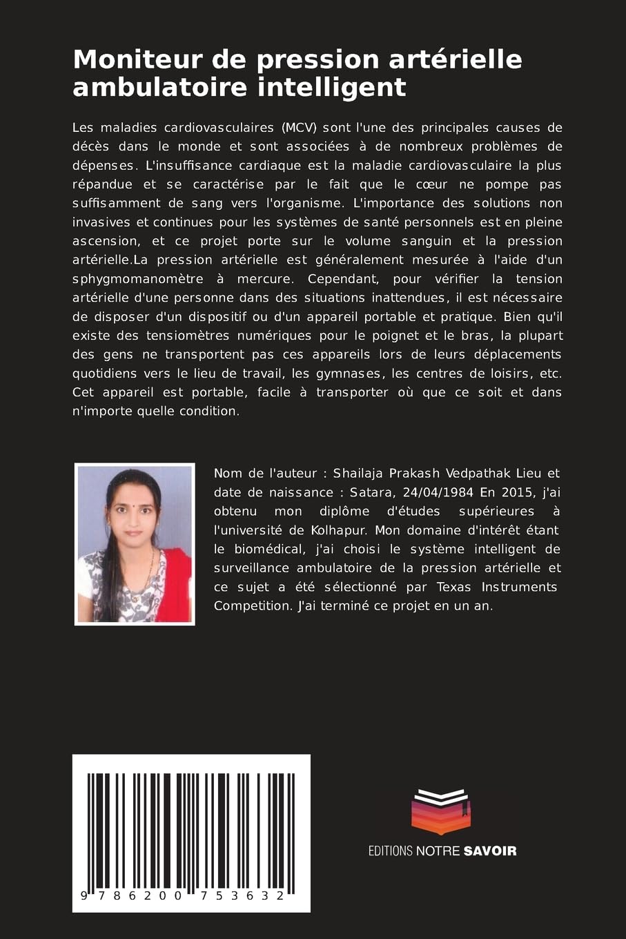 Moniteur de pression artérielle ambulatoire intelligent