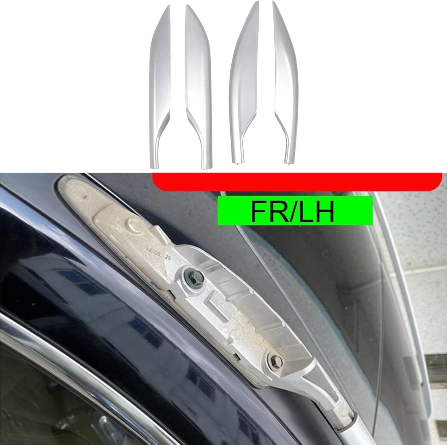 Roof Rack Shell End Compatible with Nissan for X-Trail T32 2014-2021 Car Roof Rack Bar Rail End Protection Cover Shell Styling Exterior Accessories