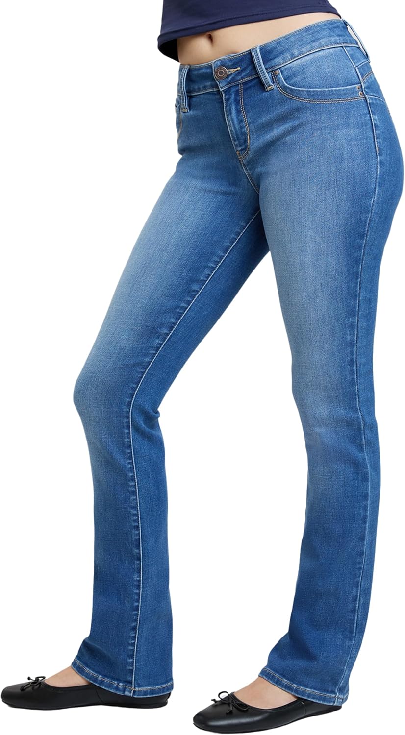 YMI Womens Women's Wannabettabutt Bootcut Jeans - Image 2