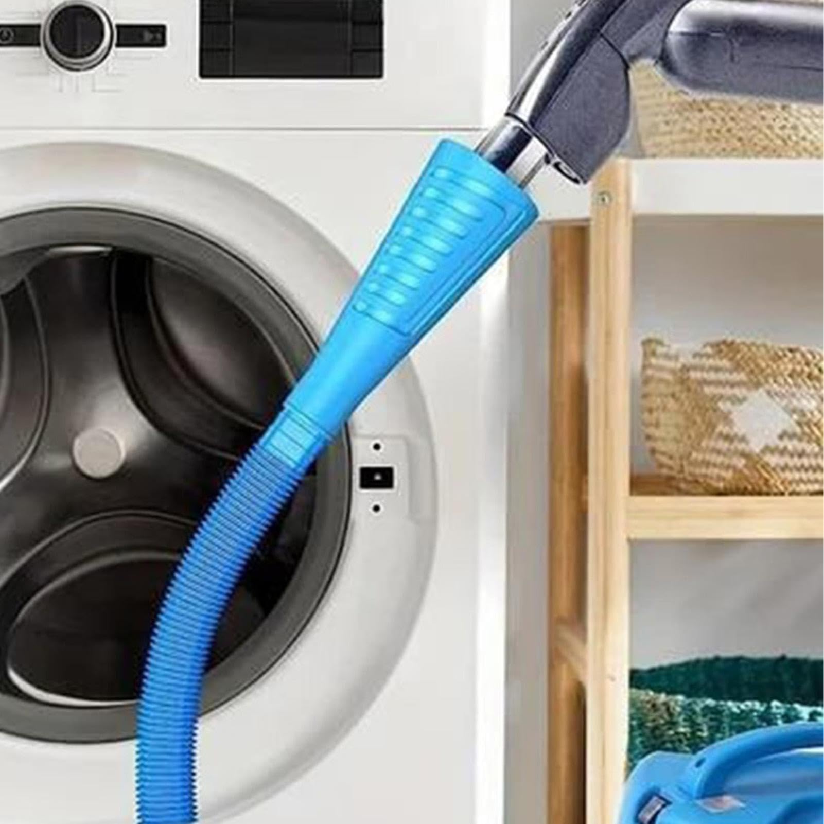 Dryer Vent Cleaner Kit, Flexible Vacuum Hose, Efficient Cleaning Tool with Stretchable Design, Replacement with Utility Details, 2.6ft Laundry Fixture, Household Equipment for Home Office